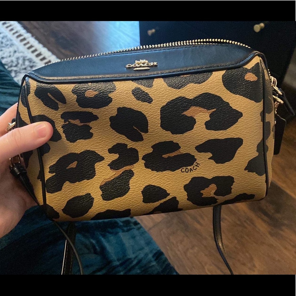 Coach Bennett Crossbody - Brown Leopard